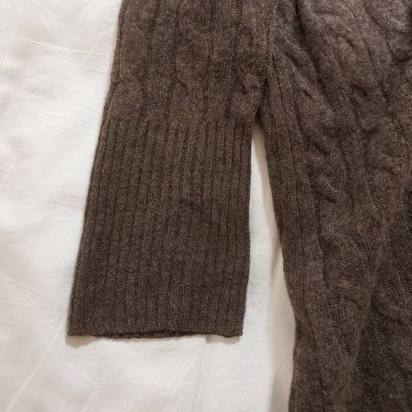 White + Warren 100% Cashmere Crewneck Sweater Half Sleeves - Picture 4 of 9